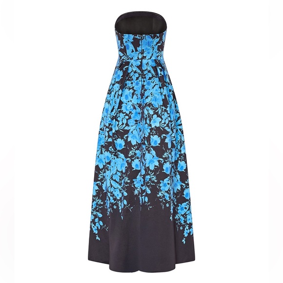 Milly Winona Floral Strapless Gown – Size 8 - Picture 4 of 4